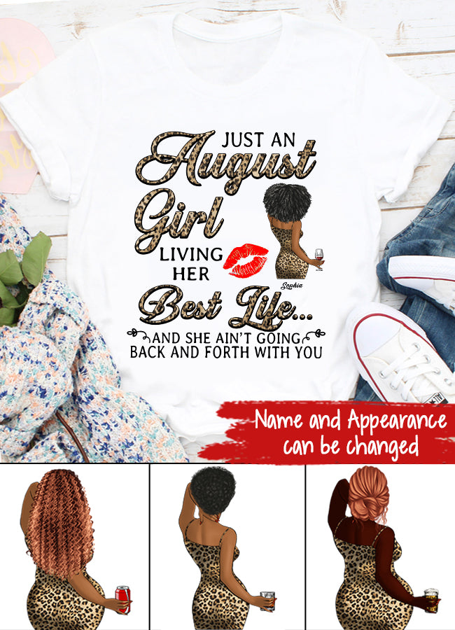 August Birthday Shirt, Custom Birthday Shirt, Queens are Born In August, August Birthday Shirts For Woman, August Birthday Gifts