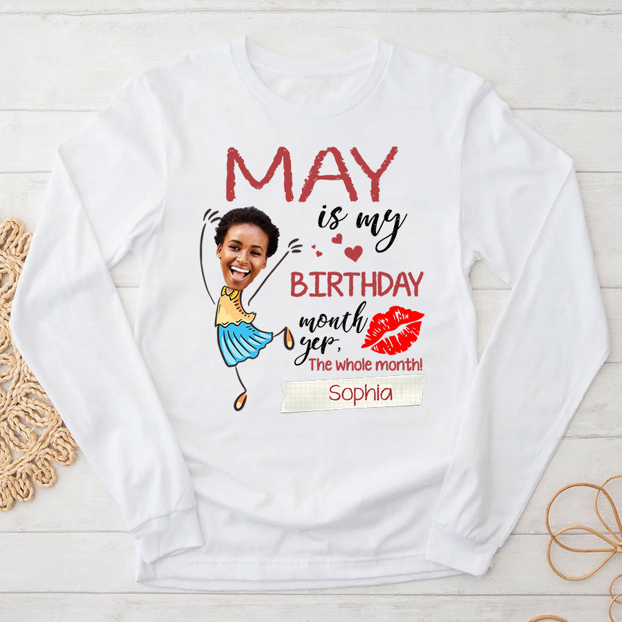 May Birthday Shirt, Custom Birthday Shirt, Queens Born In  May, May Birthday Gifts,  May Birthday Gifts