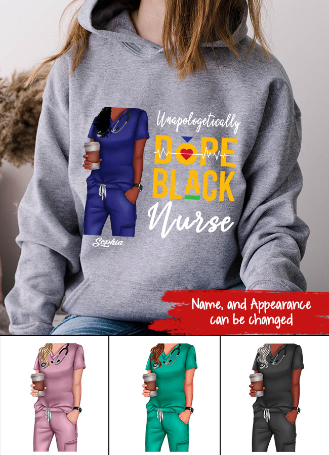 Unapologetically Dope Black Nurse Shirt, Unapologetic Black Nurse Shirt, Black Nurse Magic Shirt, Black Nurse Shirt, Black Nurse Pride Tee