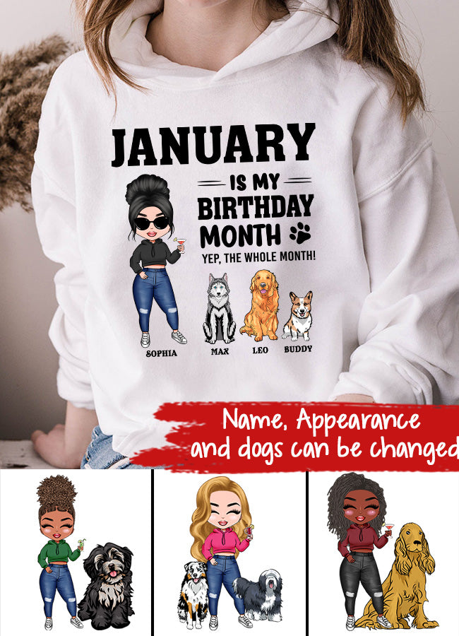 January Birthday Shirt, Custom Birthday Shirt, Queens Are Born In January, January Birthday Shirts For Woman, January Birthday Gifts
