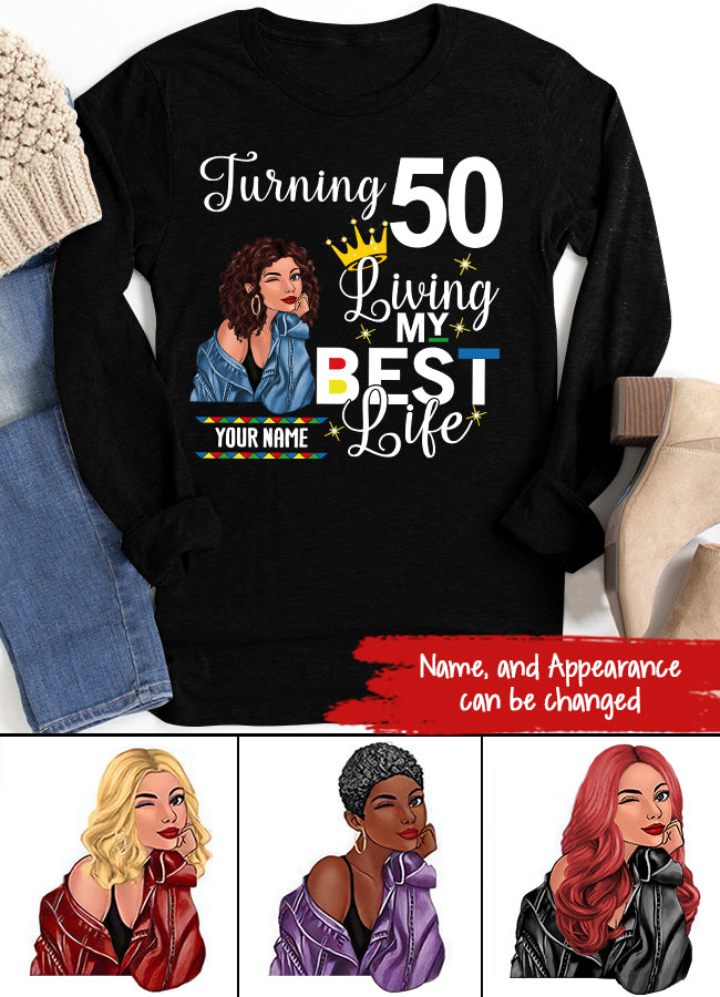 50th Birthday Shirts, Custom Birthday Shirts, Turning 50 Shirt for Women, Turning 50 and Fabulous Shirt, 1973 Shirt, Best Gifts for Women Turning 50.