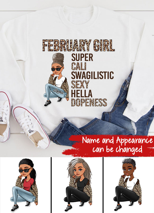 February Birthday Shirt, Custom Birthday Shirt, Queens was Born In February, February Birthday Shirts For Woman, February Birthday Gifts