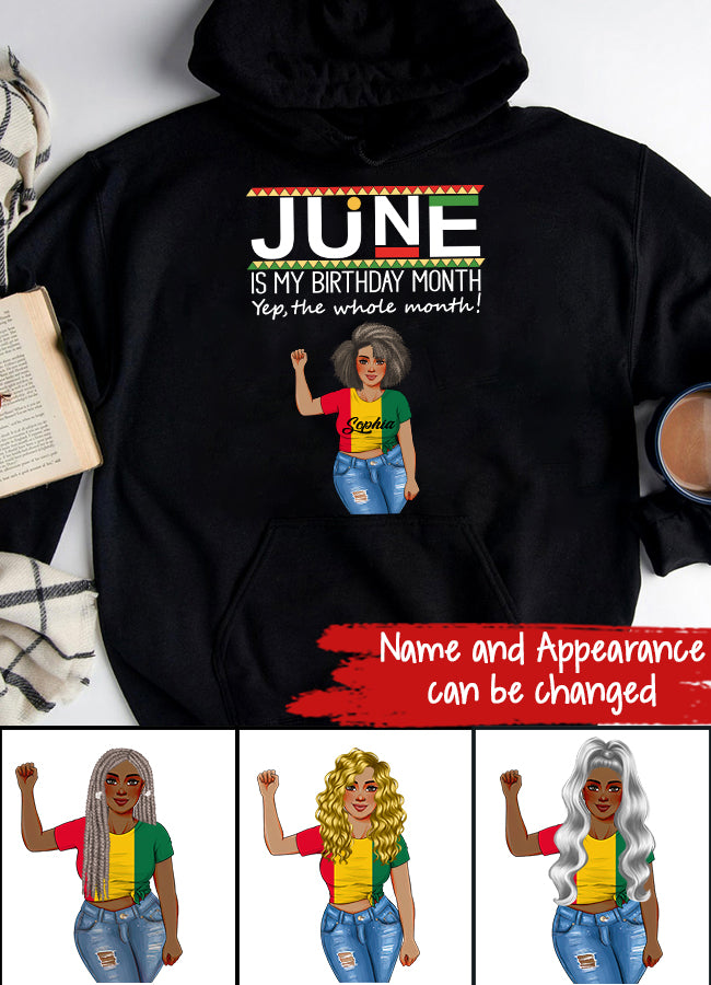June Birthday Shirt, Custom Birthday Shirt, Queens Born In June, June Birthday Shirts For Woman, June Birthday Gifts