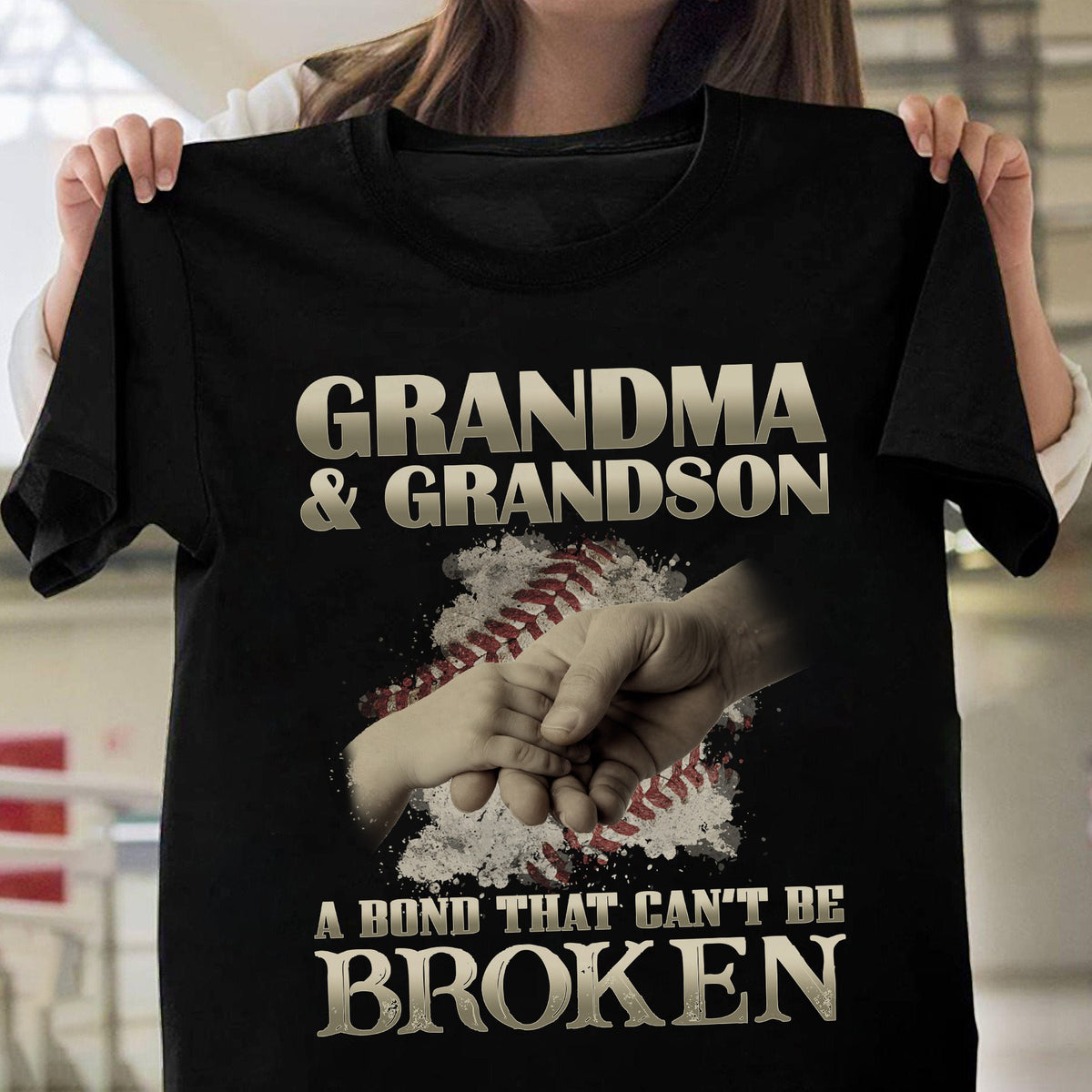 Baseball Nana Shirts, Grandma and Grandson a bond that can&#39;t be broken, Best Baseball Tee Shirt, Gifts For Baseball Lovers