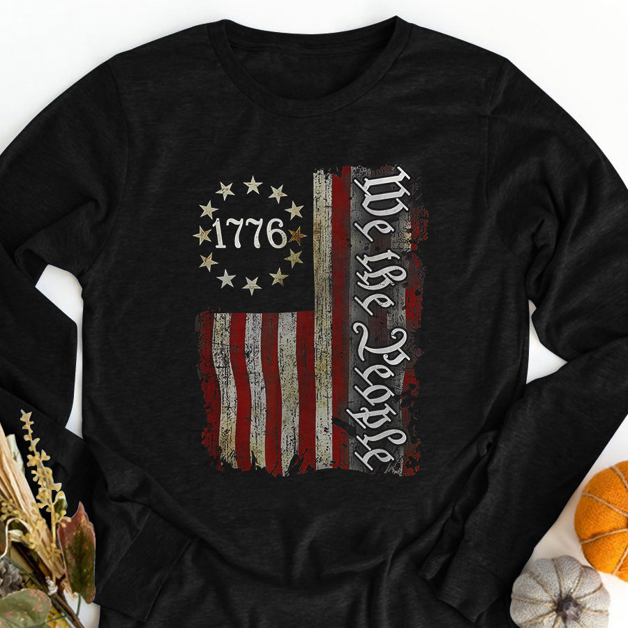 Independence Day Shirt We The People American History 1776 Independence Day Vintage T-Shirt