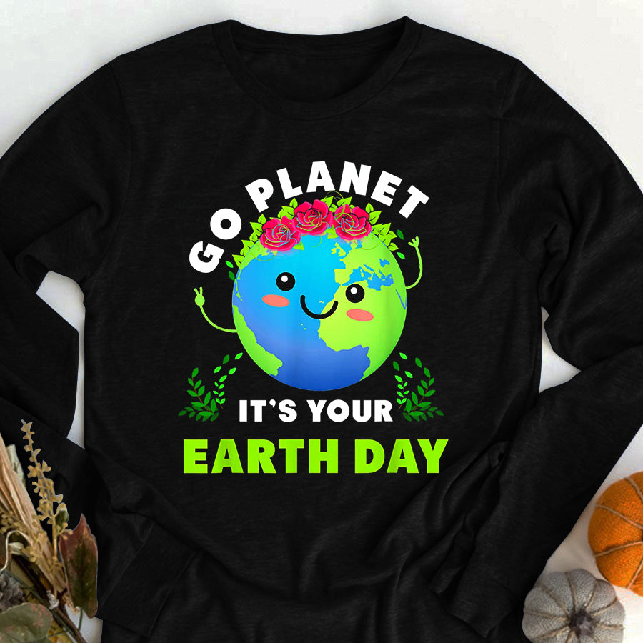 Earth Day Everyday Shirt Earth Day 2022 Restore Earth Nature Planet Cute Earth Day T-Shirt Save The Planet Shirts
