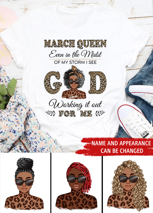March Birthday Shirt, Custom Birthday Shirt, Queens Born In March, March Birthday Shirts For Woman, March Birthday Gifts