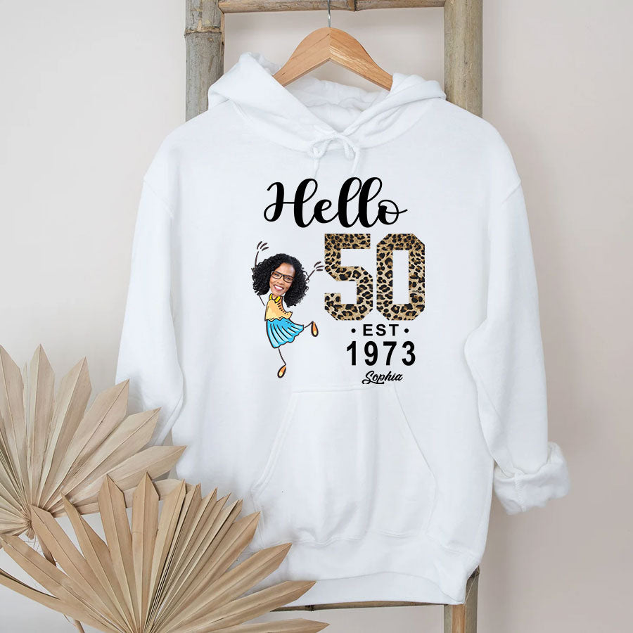 50th birthday shirts for her, Personalised 50th birthday gifts, 1973 t shirt, 50 and fabulous shirt, 50th birthday shirt ideas, gift ideas 50th birthday woman