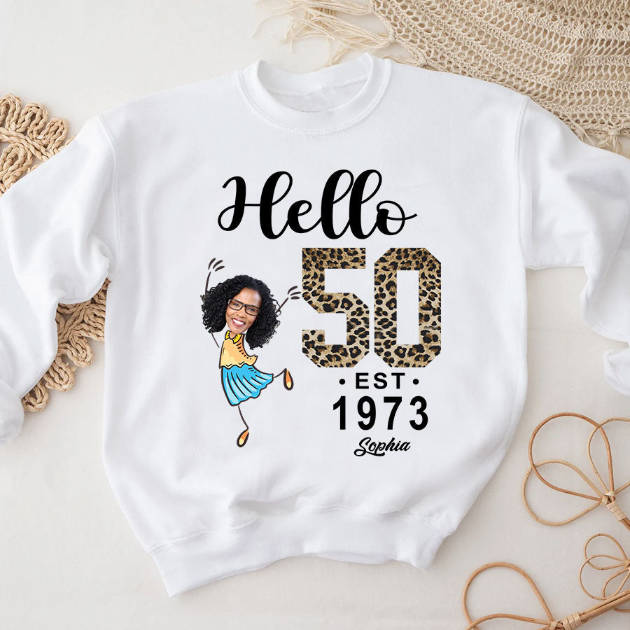 50th birthday shirts for her, Personalised 50th birthday gifts, 1973 t shirt, 50 and fabulous shirt, 50th birthday shirt ideas, gift ideas 50th birthday woman