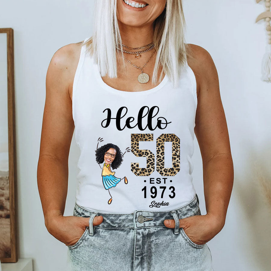 50th birthday shirts for her, Personalised 50th birthday gifts, 1973 t shirt, 50 and fabulous shirt, 50th birthday shirt ideas, gift ideas 50th birthday woman