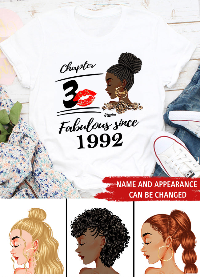 30th Birthday Shirts, Custom Birthday Shirts, Turning 30 Shirt, Gifts For Women Turning 30, 30 And Fabulous Shirt, 1993 Shirt, 30th Birthday Shirts For Her