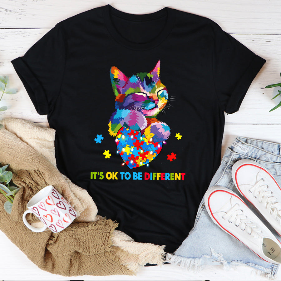 Autism Awareness Shirts, Autism T Shirts, It' s OK To Be Different Shirt, Autism Shirts For Family, Autism Acceptance Shirt,