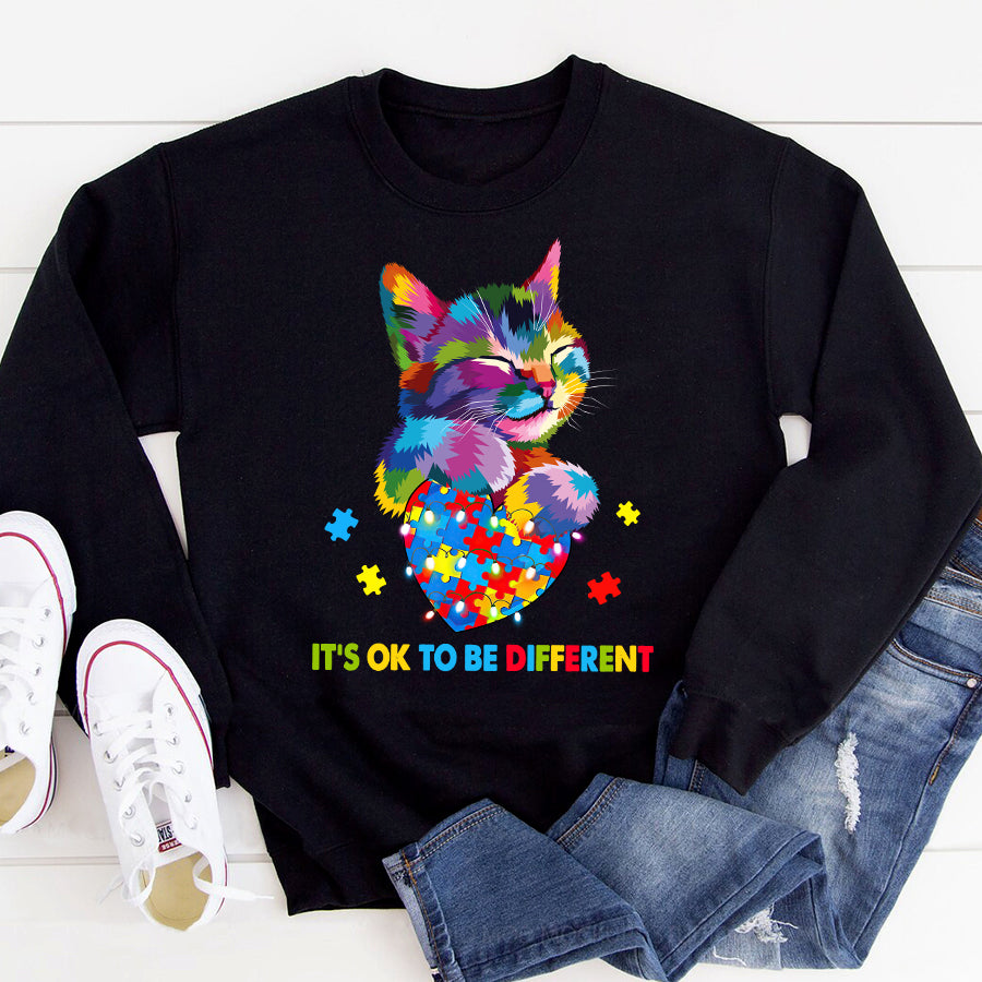 Autism Awareness Shirts, Autism T Shirts, It' s OK To Be Different Shirt, Autism Shirts For Family, Autism Acceptance Shirt,