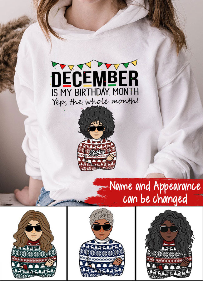December Birthday Shirt, Custom Birthday Shirt, Queens Are Born In December, December Birthday Shirts For Woman, December Birthday Gifts