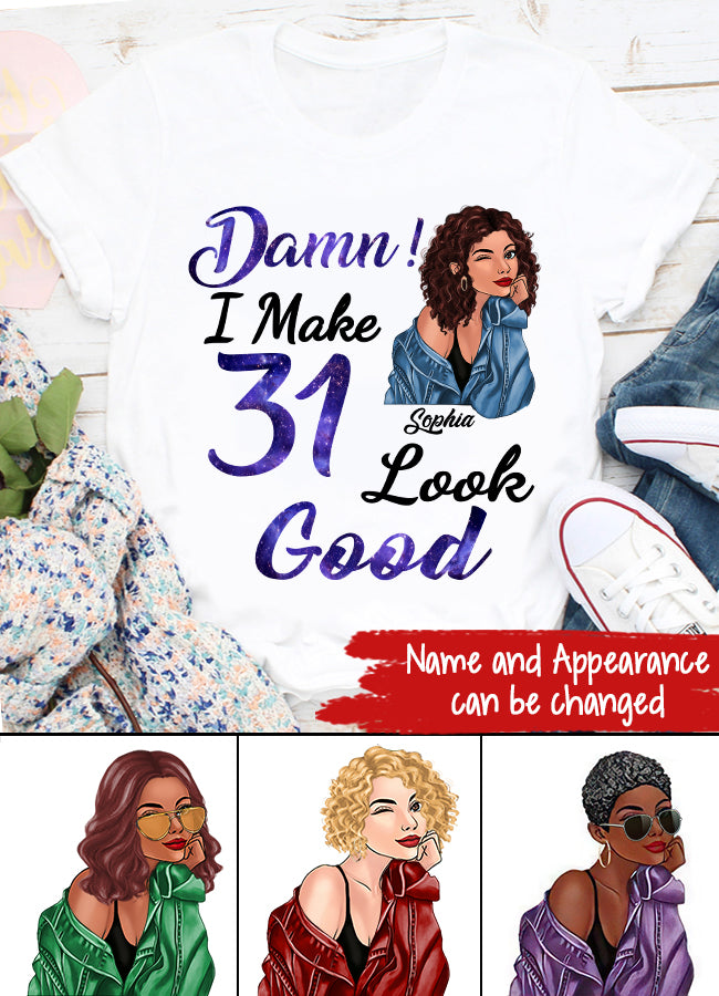 31st Birthday Shirts, Custom Birthday Shirts, Turning 31 Shirt, Gifts For Women Turning 31, 31 And Fabulous Shirt, 1992 Shirt, 31st Birthday Shirts For Her