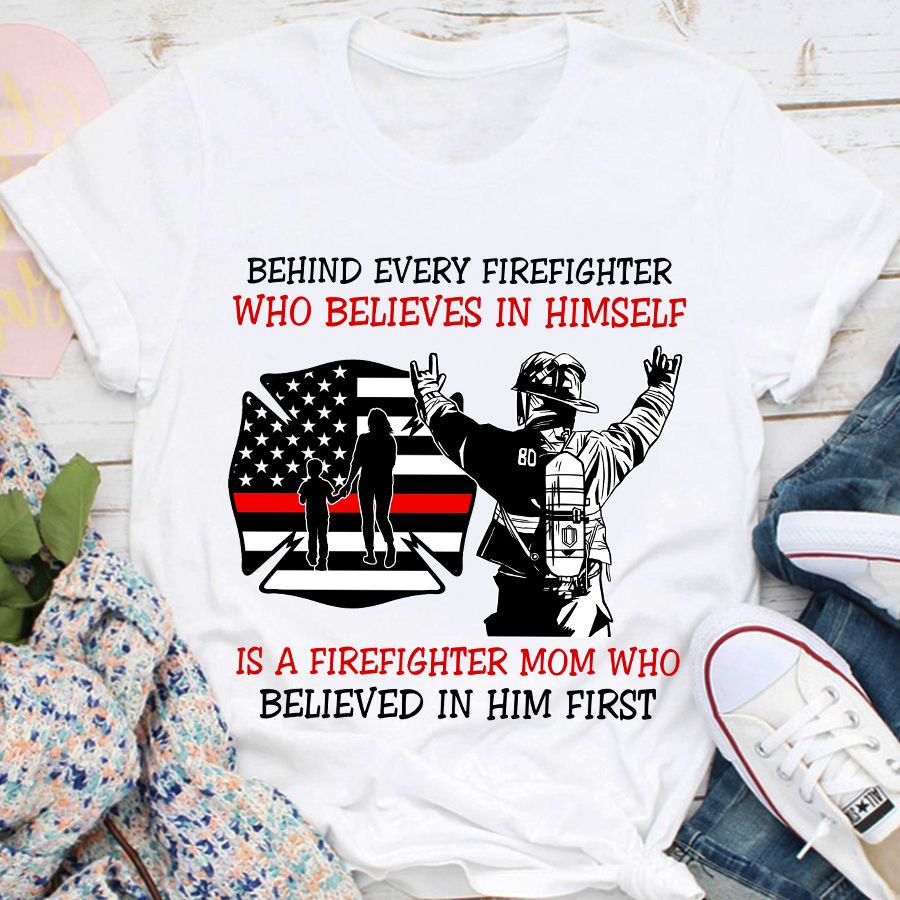 Happy Mother Day Shirt, Firefighter Mom Shirts, Mother's Day T Shirt, Mother's Day Tee Shirts, Funny Mothers Day Shirts, Mother Day Gift