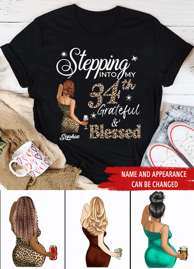 34 Birthday Shirts For Her, Personalised 34th Birthday Gifts, 1989 T Shirt, 34 And Fabulous Shirt, 34th Birthday Shirt Ideas