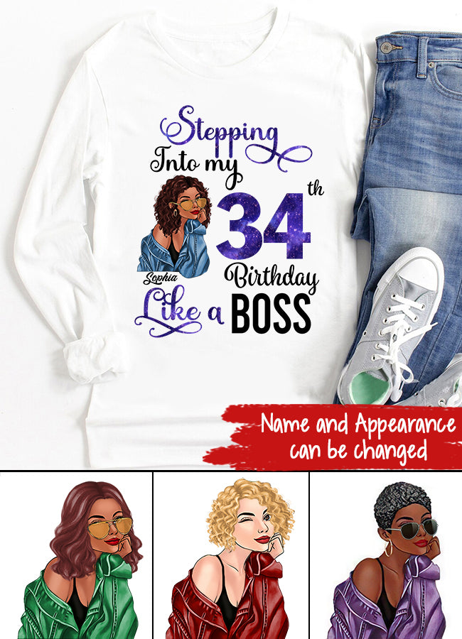 34th Birthday Shirts, Custom Birthday Shirts, Turning 34 Shirt, Gifts For Women Turning 34, 34 And Fabulous Shirt, 1989 Shirt, 34th Birthday Shirts For Her