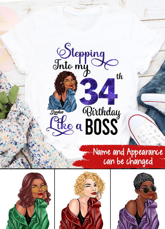 34th Birthday Shirts, Custom Birthday Shirts, Turning 34 Shirt, Gifts For Women Turning 34, 34 And Fabulous Shirt, 1989 Shirt, 34th Birthday Shirts For Her