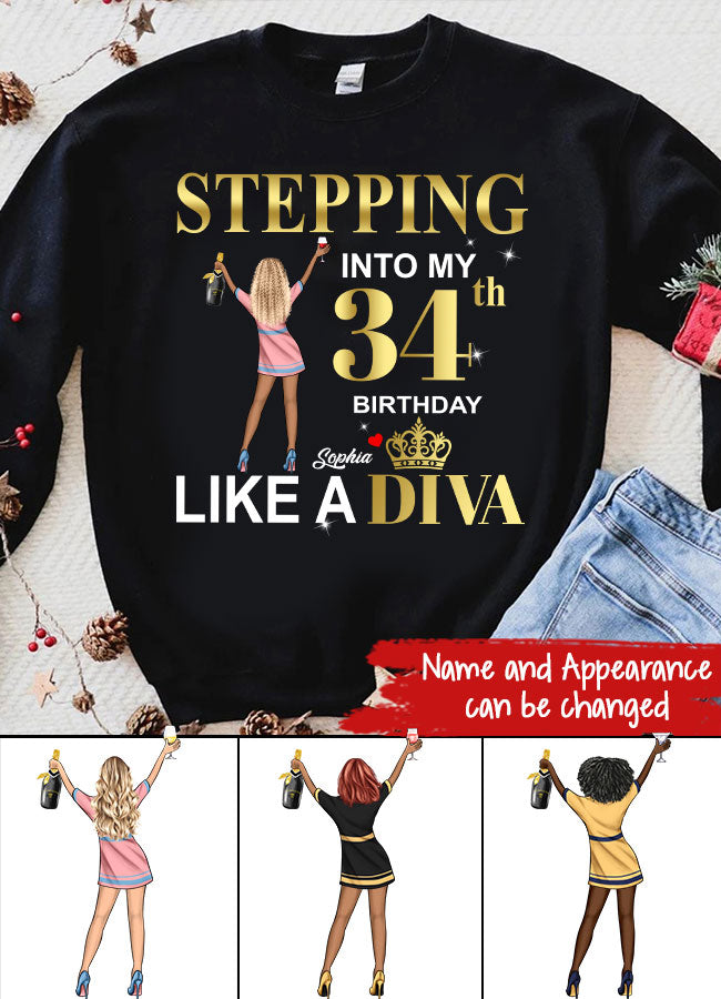 34th Birthday Shirts, Custom Birthday Shirts, Turning 34 Shirt, Gifts For Women Turning 34, 34 And Fabulous Shirt, 1989 Shirt, 34th Birthday Shirts For Her