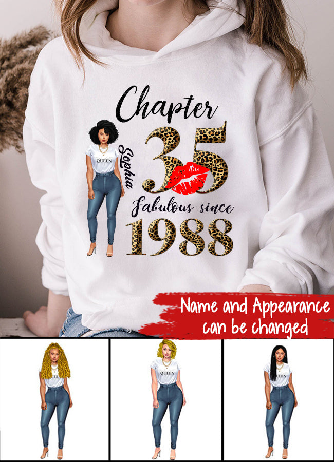 35th birthday shirts for her, Personalised 35th birthday gifts, 1988 t shirt, 35 and fabulous shirt, 35th birthday shirt ideas, gift ideas 35th birthday woman