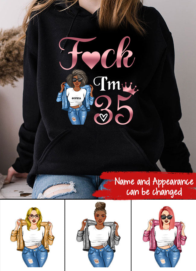 35th Birthday Shirts, Custom Birthday Shirts, Turning 35 Shirt, Gifts For Women Turning 35, 35 And Fabulous Shirt, 1988 Shirt