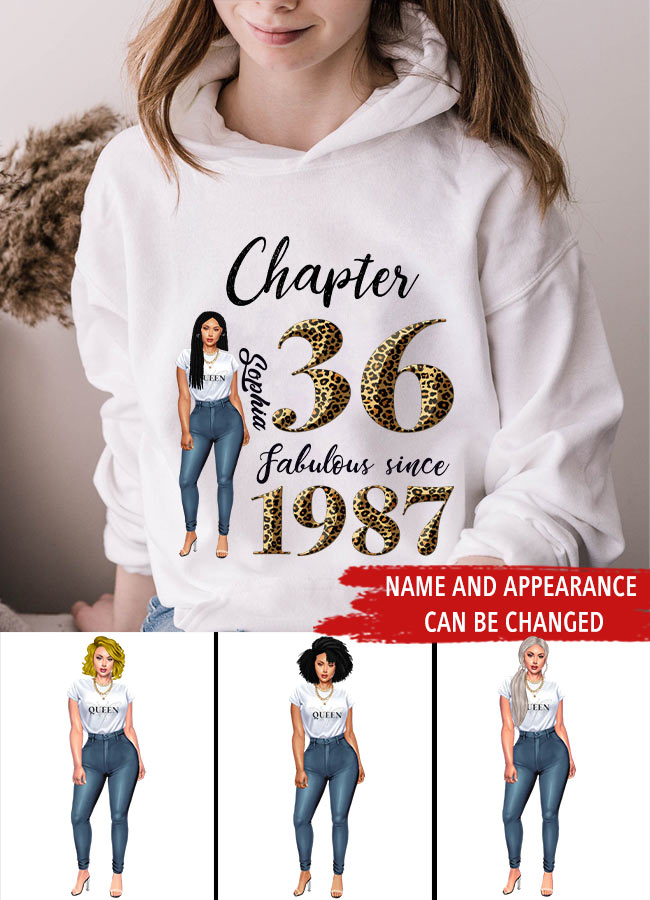 36th birthday shirts for her, Personalised 36th birthday gifts, 1987 t shirt, 36 and fabulous shirt, 36th birthday shirt ideas, gift ideas 36th birthday woman