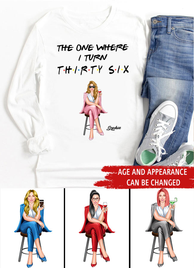 36th Birthday Shirts, Custom Birthday Shirts, Turning 36 Shirt, Gifts For Women Turning 36, 36 And Fabulous Shirt, 1987 Shirt