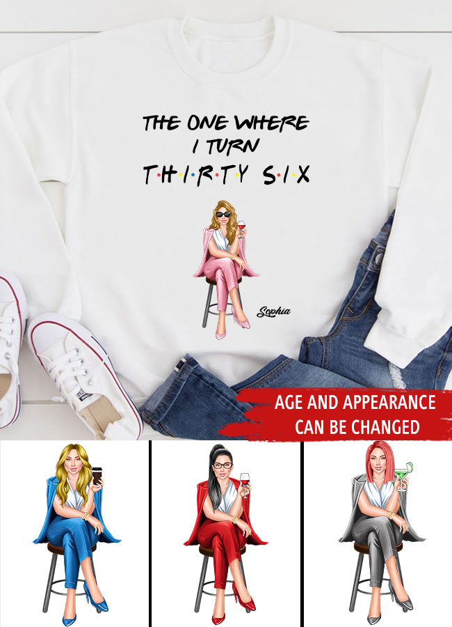 36th Birthday Shirts, Custom Birthday Shirts, Turning 36 Shirt, Gifts For Women Turning 36, 36 And Fabulous Shirt, 1987 Shirt