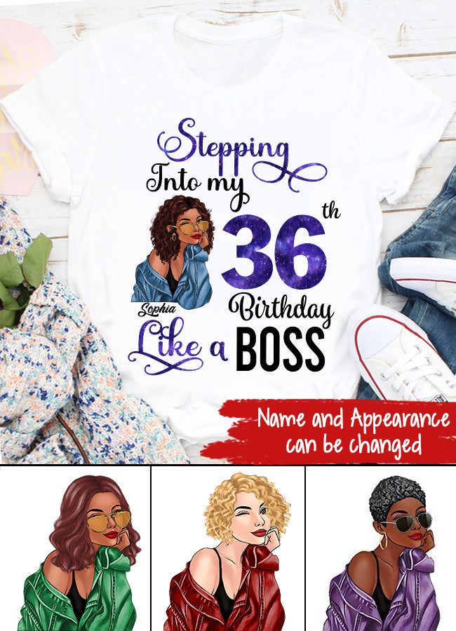 36th Birthday Shirts, Custom Birthday Shirts, Turning 36 Shirt, Gifts For Women Turning 36, 36 And Fabulous Shirt, 1987 Shirt, 36th Birthday Shirts For Her