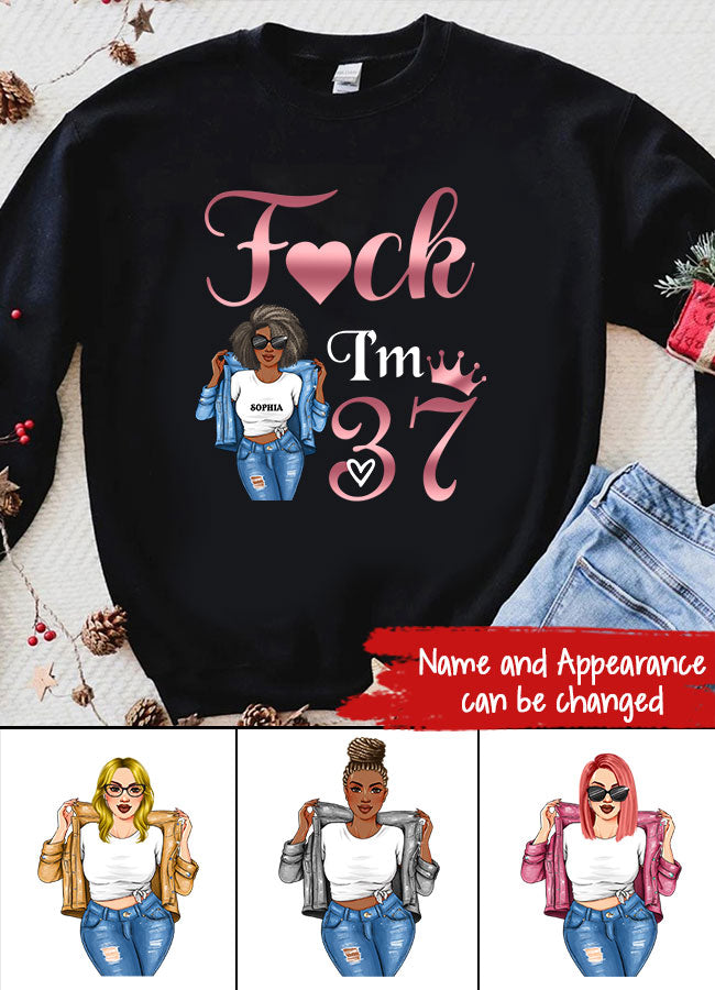 37th Birthday Shirts, Custom Birthday Shirts, Turning 37 Shirt, Gifts For Women Turning 37, 37 And Fabulous Shirt, 1986 Shirt