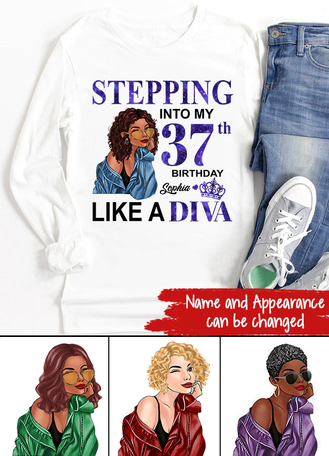 37th Birthday Shirts, Custom Birthday Shirts, Turning 37 Shirt, Gifts For Women Turning 37, 37 And Fabulous Shirt, 1986 Shirt, 37th Birthday Shirts For Her