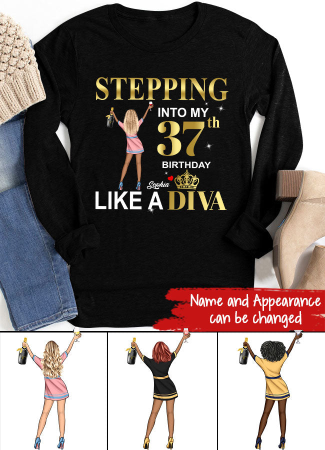 37th Birthday Shirts, Custom Birthday Shirts, Turning 37 Shirt, Gifts For Women Turning 37, 37 And Fabulous Shirt, 1986 Shirt, 37th Birthday Shirts For Her
