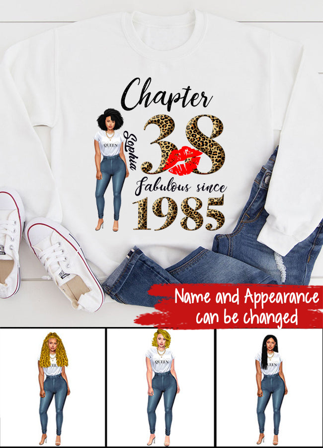 38th birthday shirts for her, Personalised 38th birthday gifts, 1985 t shirt, 38 and fabulous shirt, 38th birthday shirt ideas, gift ideas 38th birthday woman