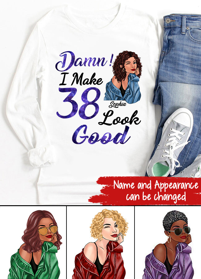 38th Birthday Shirts, Custom Birthday Shirts, Turning 38 Shirt, Gifts For Women Turning 38, 38 And Fabulous Shirt, 1985 Shirt, 38th Birthday Shirts For Her
