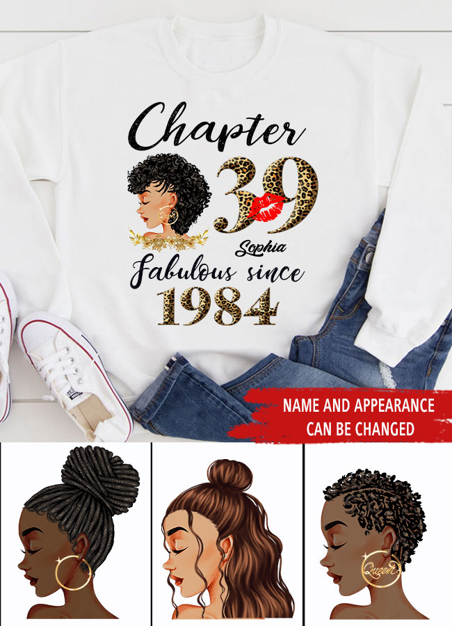 39th birthday shirts for her, Personalised 39th birthday gifts, 1984 t shirt, 39 and fabulous shirt, 39th birthday shirt ideas, gift ideas 39th birthday woman