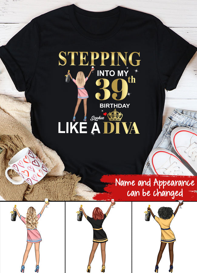 39th Birthday Shirts, Custom Birthday Shirts, Turning 39 Shirt, Gifts For Women Turning 39, 39 And Fabulous Shirt, 1984 Shirt, 39th Birthday Shirts For Her