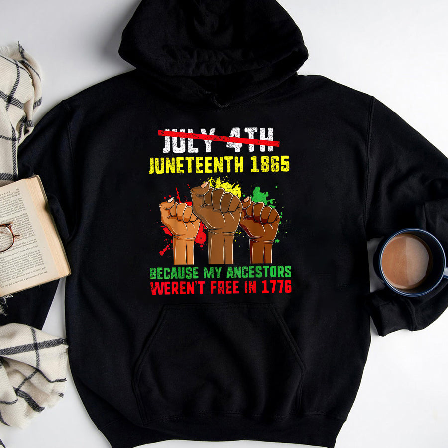 Juneteenth Shirt Juneteenth Tshirt Men Boy, June 19th 1865 Juneteenth Freedom T-Shirt