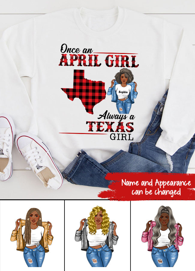 April Birthday Shirt, Custom Birthday Shirt, Queens Born In April, April Birthday Gifts, April shirts for Woman