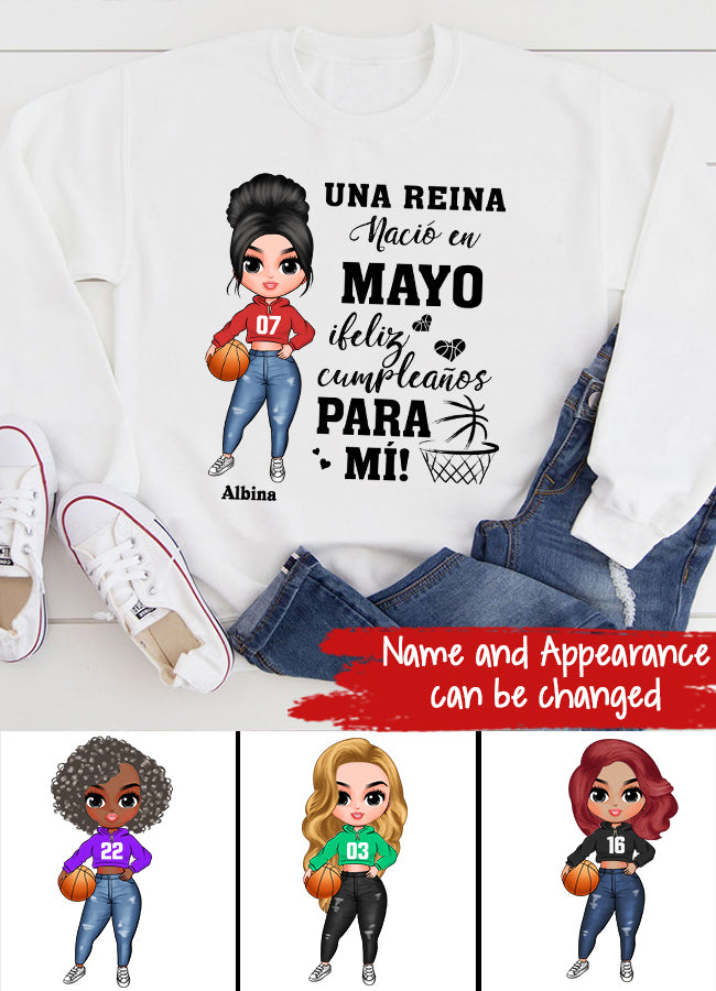 Camisa De Cumpleaños De Mayo, Camisa De Cumpleaños Personalizada, Reinas Nacidas En Mayo, Regalos De Cumpleaños De Mayo, Camisas De Mayo Para Mujeres