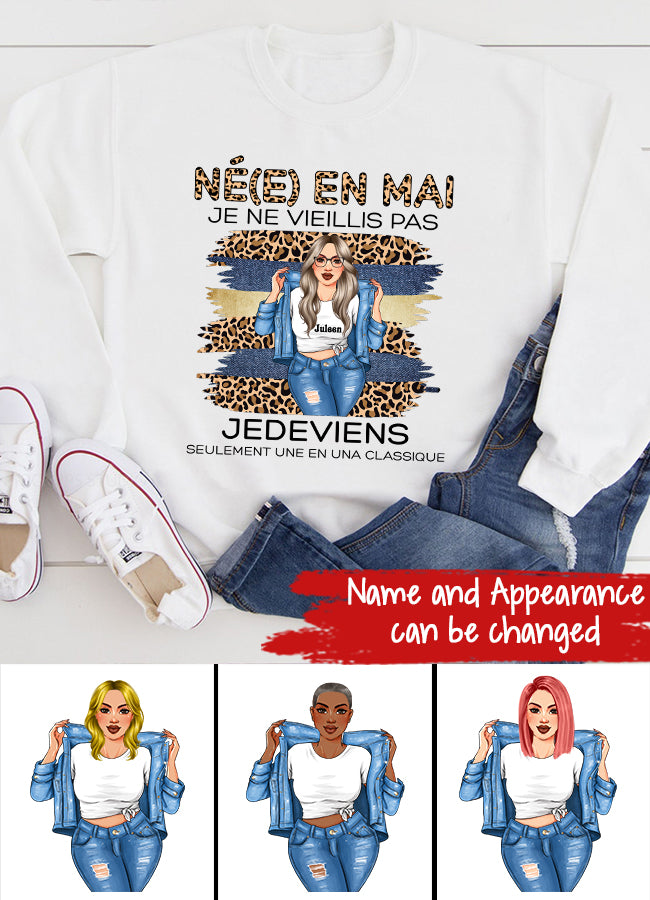 Chemise D&#39;anniversaire De Mai, Chemise D&#39;anniversaire Personnalisée, Reines Nées En Mai, Cadeaux D&#39;anniversaire De Mai, Chemises De Mai Pour Les Femmes