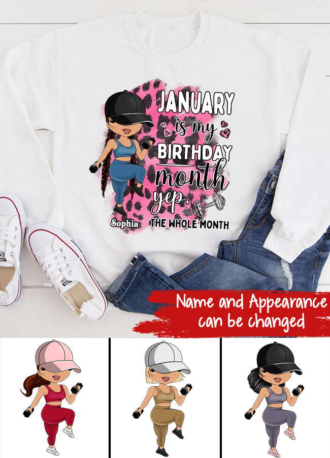 January Birthday Shirt, Custom Birthday Shirt, Queens Are Born In January, January Birthday Shirts For Woman, January Birthday Gifts