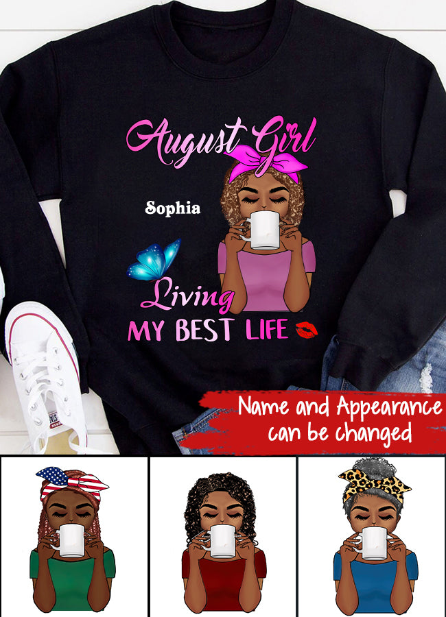 August Birthday Shirt, Custom Birthday Shirt, Queens Born In August, August Birthday Shirts For Woman, August Birthday Gifts