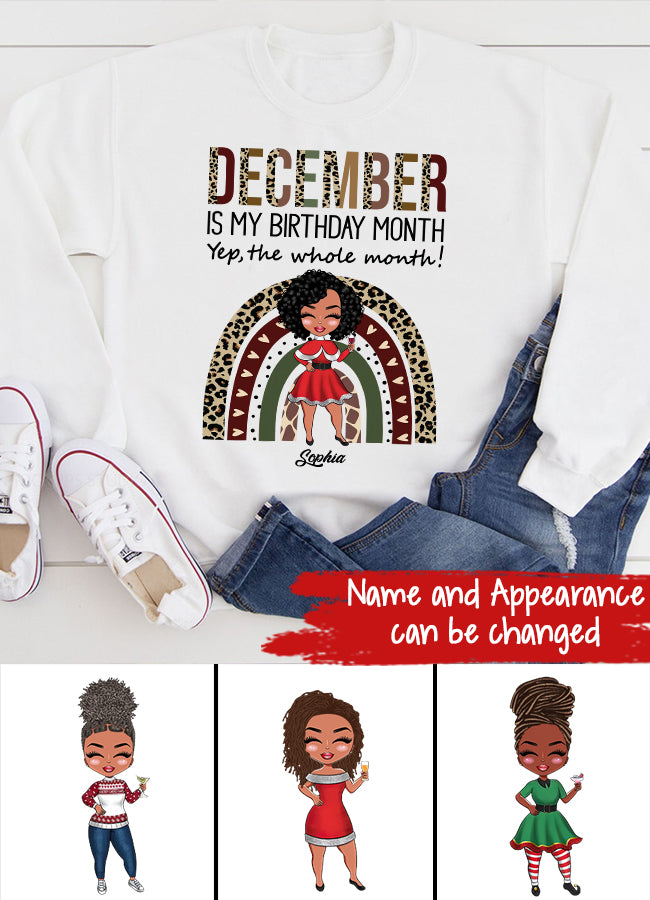 December Birthday Shirt, Custom Birthday Shirt, Queens Are Born In December, December Birthday Shirts For Woman, December Birthday Gifts