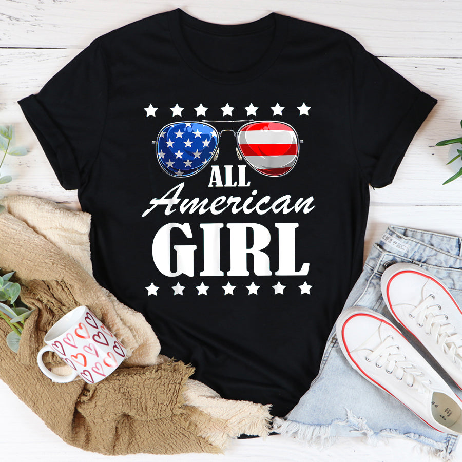 Patriot Day 2022 Shirt 911 Memorial Shirts 4th July America Independence Day Patriot USA Womens &amp; Girls T-Shirt