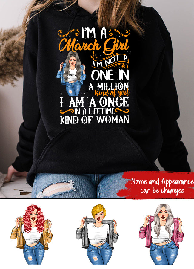 March Birthday Shirt, Custom Birthday Shirt, Queens Born In March, March Birthday Shirts For Woman, March Birthday Gifts