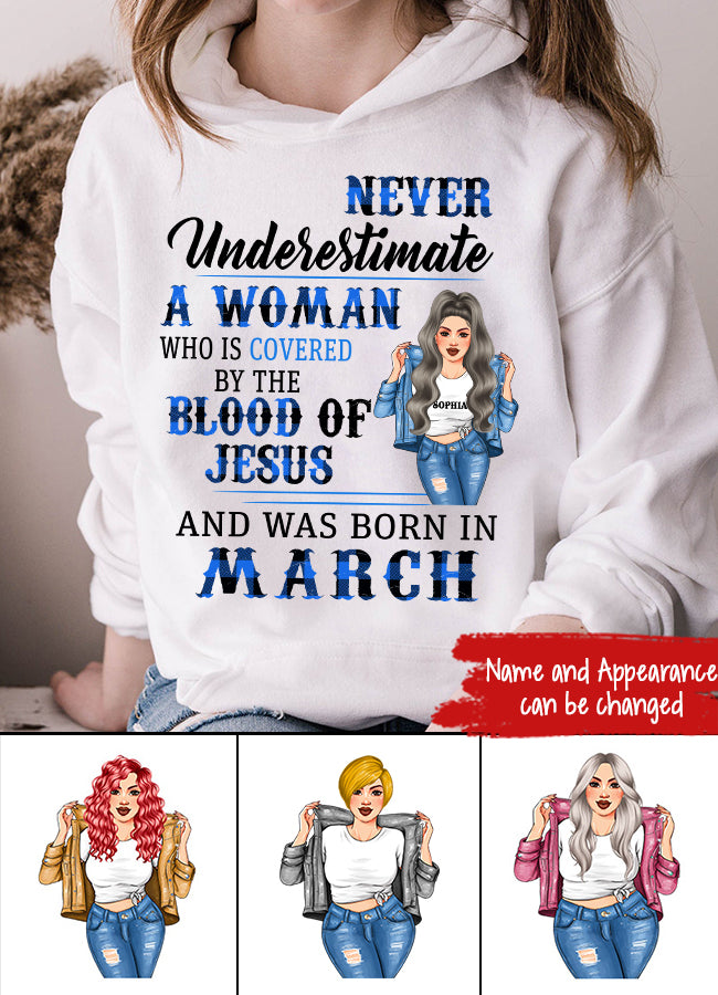 March Birthday Shirt, Custom Birthday Shirt, Queens Born In March, March Birthday Shirts For Woman, March Birthday Gifts