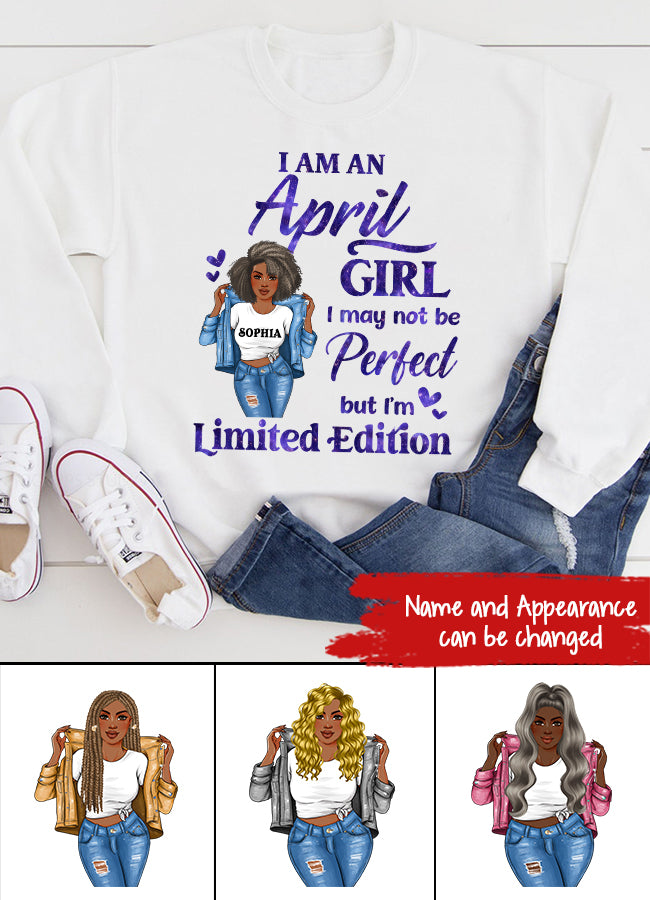 April Birthday Shirt, Custom Birthday Shirt, Queens Born In April, April Birthday Gifts, April shirts for Woman