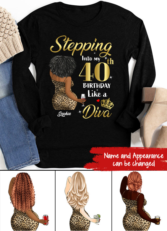 40th Birthday Shirts, Custom Birthday Shirts, Turning 40 Shirt, Gifts For Women Turning 40, 40th Birthday Shirts For Her