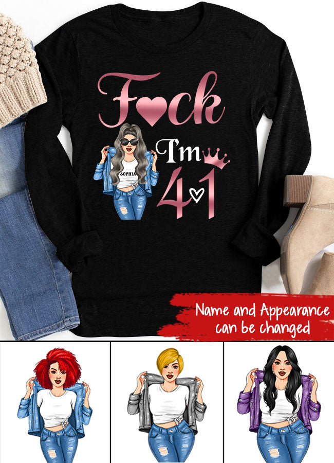 Chapter 41, Fabulous Since 1982 41th Birthday Unique T Shirt For Woman, Custom Birthday Shirt, Her Gifts For 41 Years Old